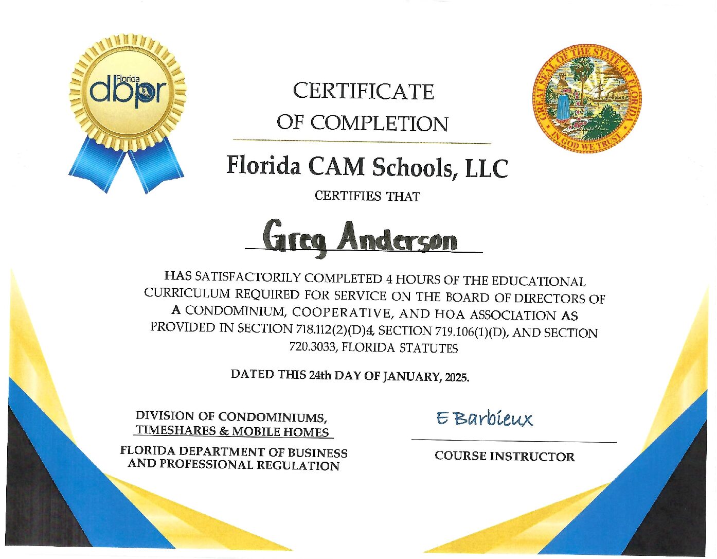 Director Certification 2025 1